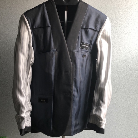 Saks Fifth Avenue Modern Zignone Bella Italy blazer jacket men’s size 40… - Picture 11 of 12